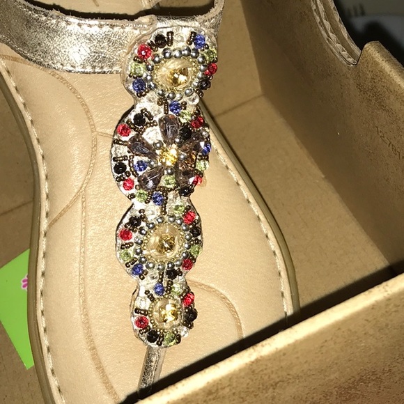 Very cute ♥️ BORN ACAPILCO BEADED AND ❤️❤️❤️😱 NWOT 🌺 - Picture 4 of 5